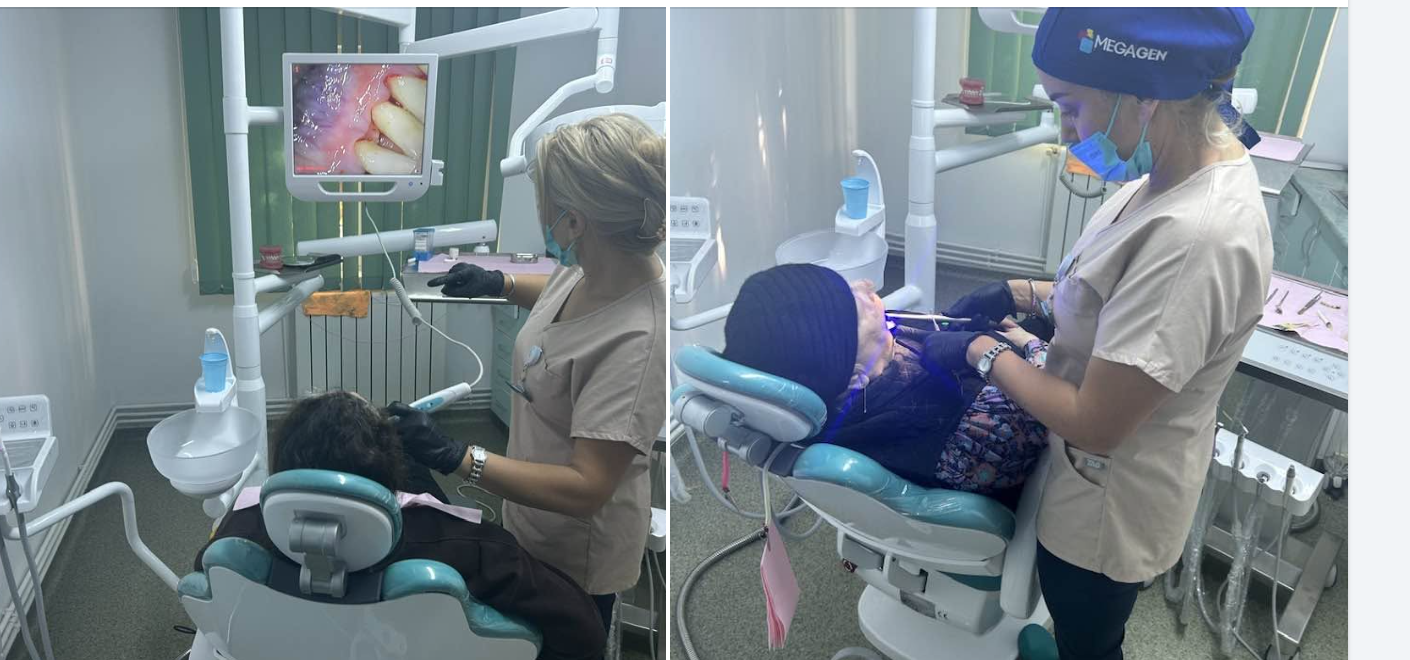 Echipa ClinicQ în timpul unui tratament